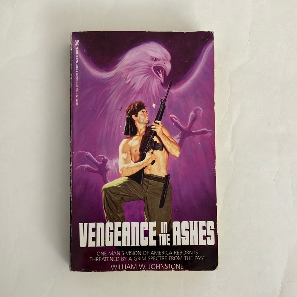 William Johnstone Vengeance in the Ashes Paperback 1993 First Printing